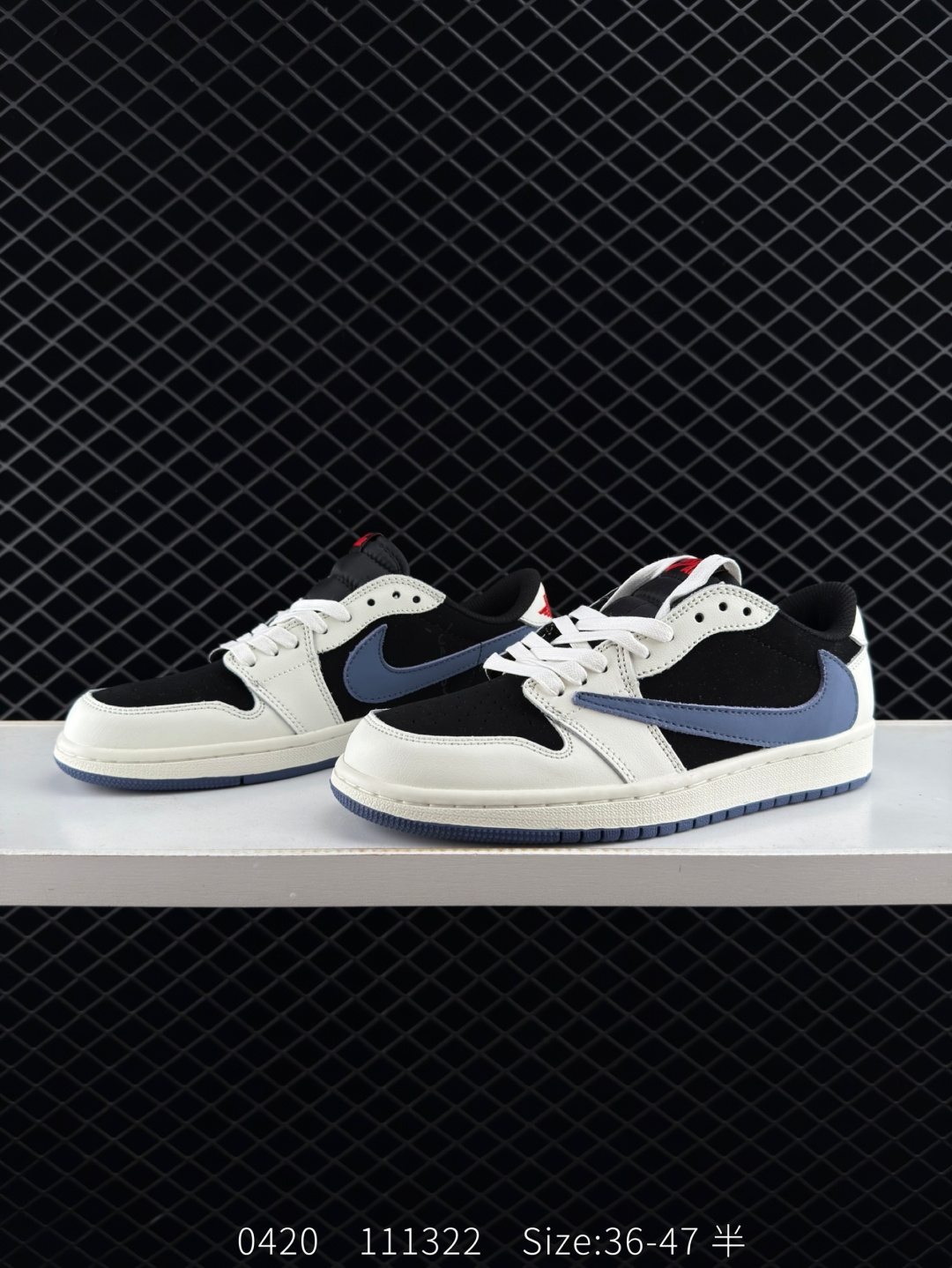 Travis Scott x Air Jordan 1 ” Reverse Mocha “